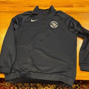 Nike Dark Blue Quarter-Zip Pullover